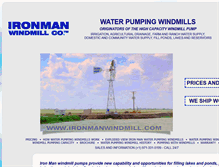 Tablet Screenshot of ironmanwindmill.com